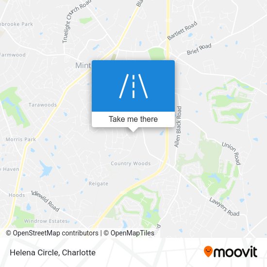 Mapa de Helena Circle