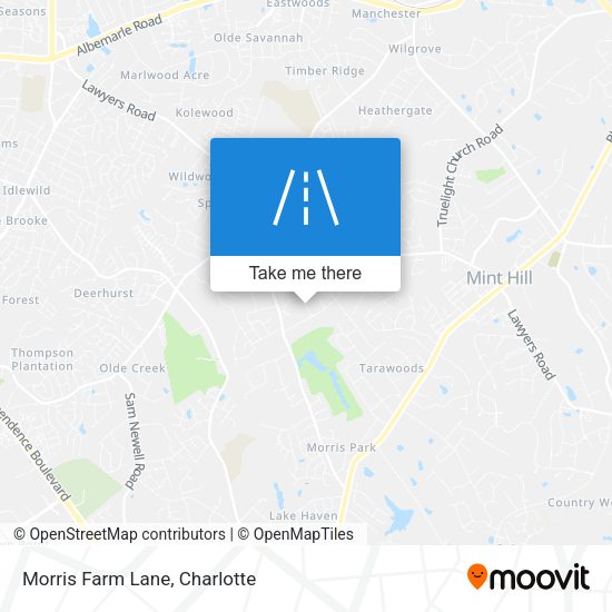 Mapa de Morris Farm Lane