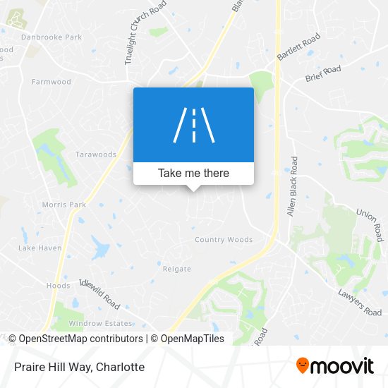 Mapa de Praire Hill Way