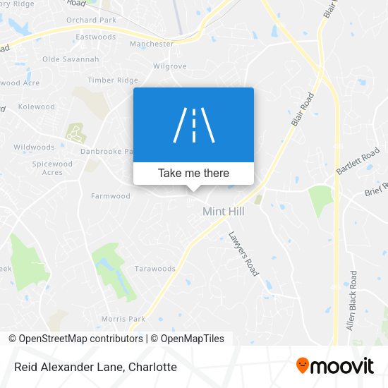 Mapa de Reid Alexander Lane