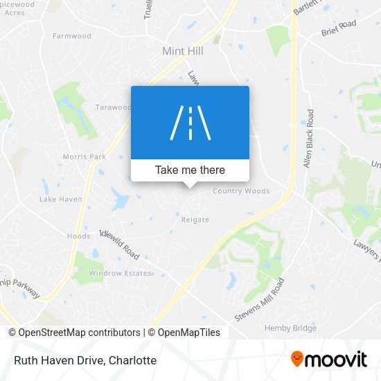 Ruth Haven Drive map
