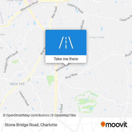 Mapa de Stone Bridge Road