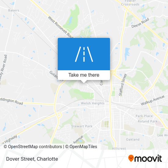 Mapa de Dover Street