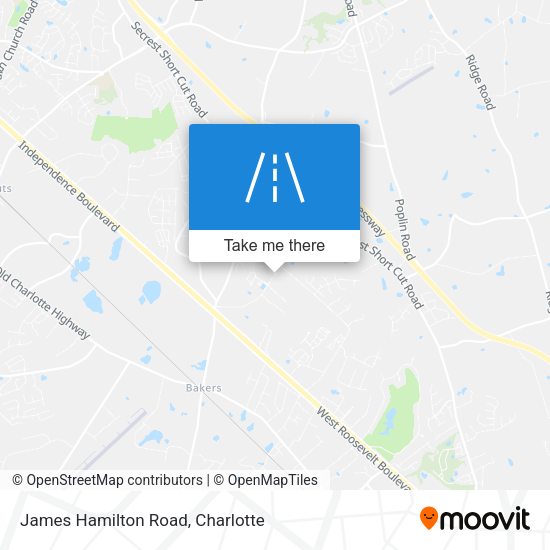 Mapa de James Hamilton Road