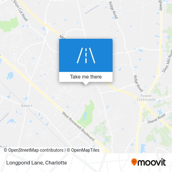 Mapa de Longpond Lane