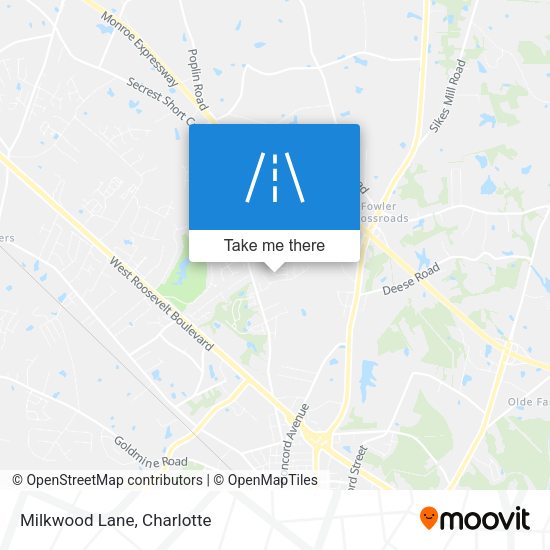Milkwood Lane map