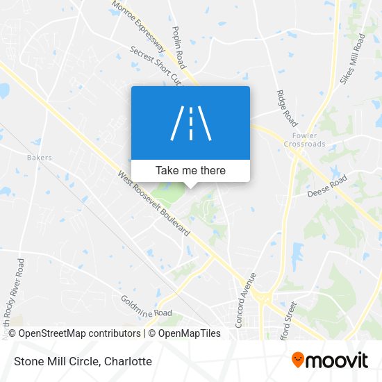 Mapa de Stone Mill Circle