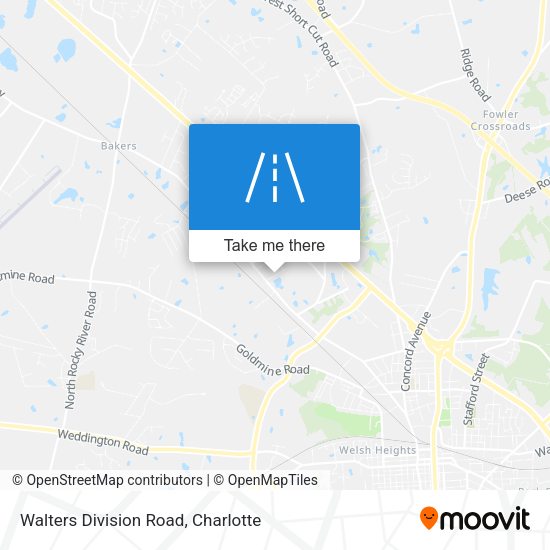 Walters Division Road map