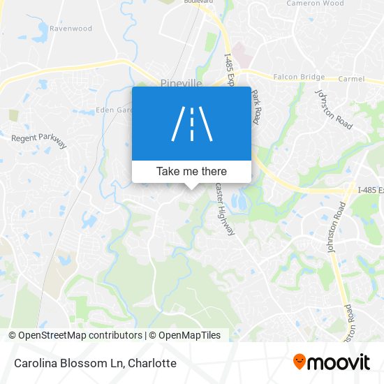 Mapa de Carolina Blossom Ln