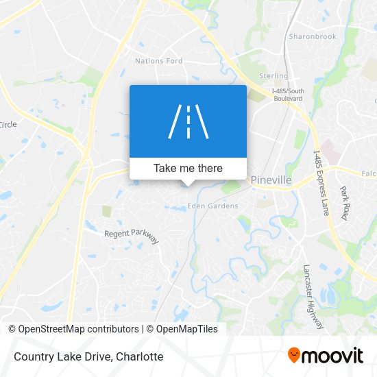 Country Lake Drive map