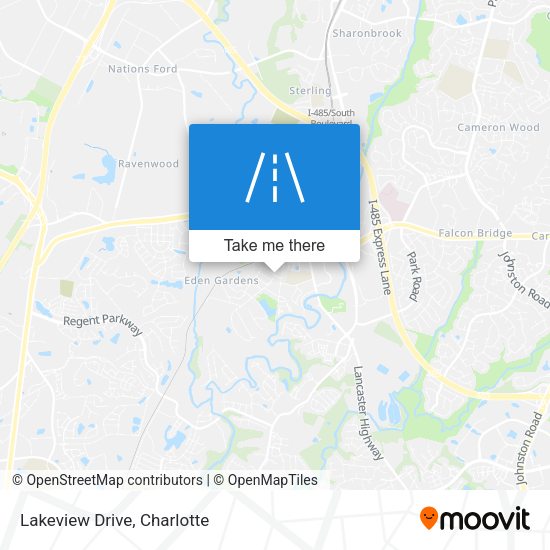 Mapa de Lakeview Drive