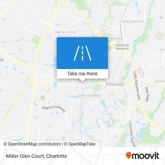 Miller Glen Court map