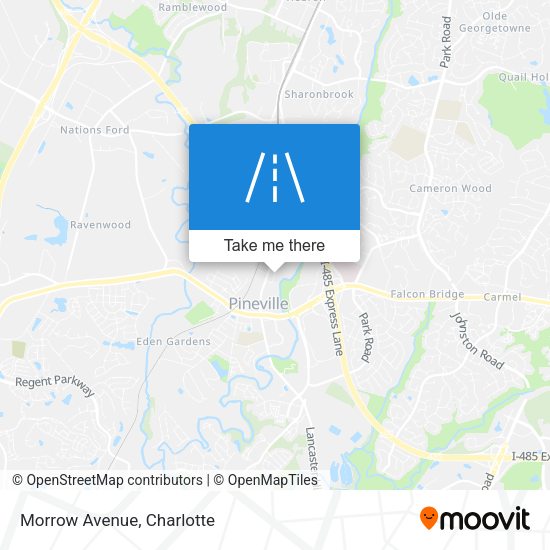Mapa de Morrow Avenue
