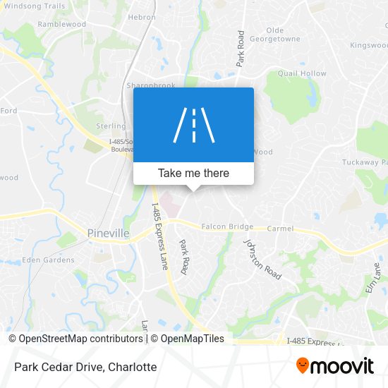 Mapa de Park Cedar Drive