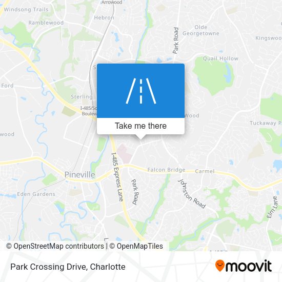 Park Crossing Drive map
