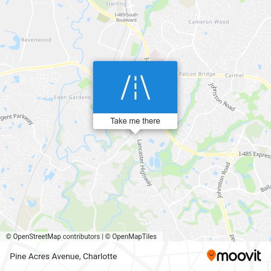 Mapa de Pine Acres Avenue