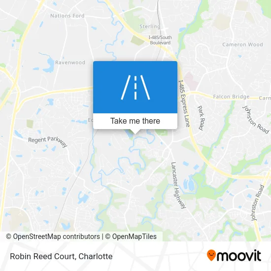Robin Reed Court map