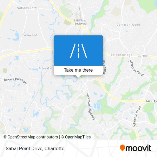 Sabal Point Drive map