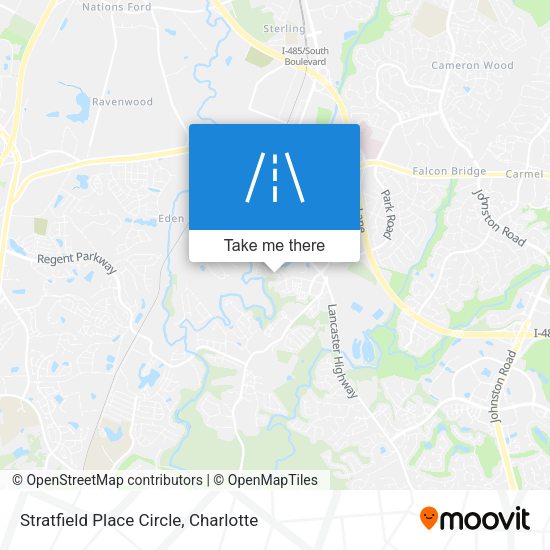 Stratfield Place Circle map