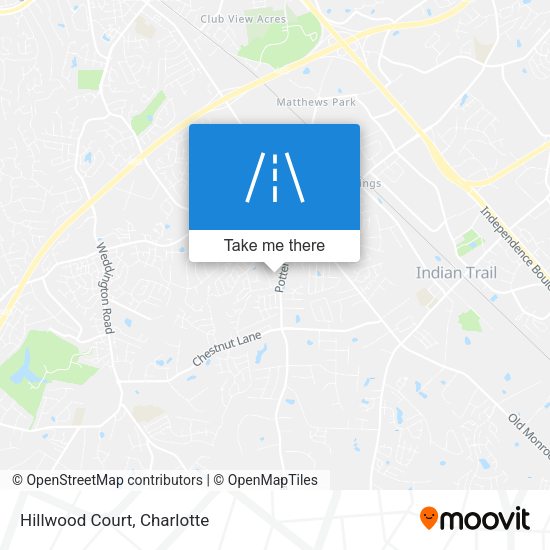 Mapa de Hillwood Court