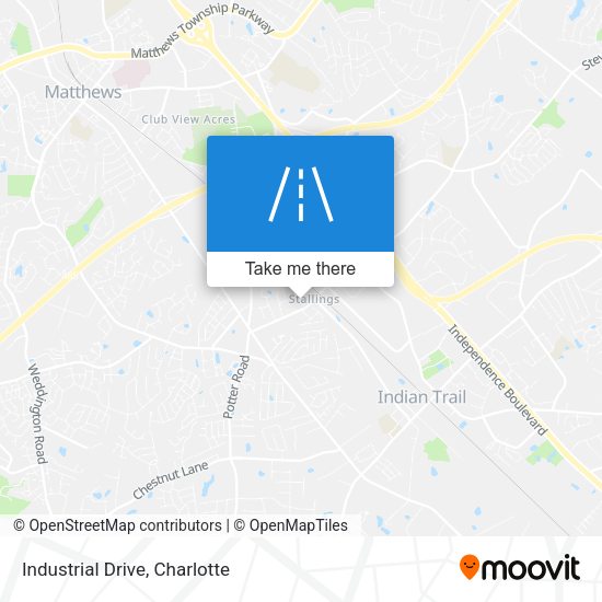 Industrial Drive map