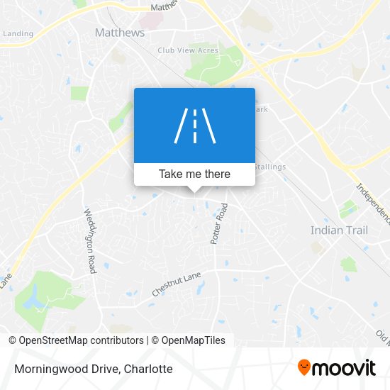 Morningwood Drive map