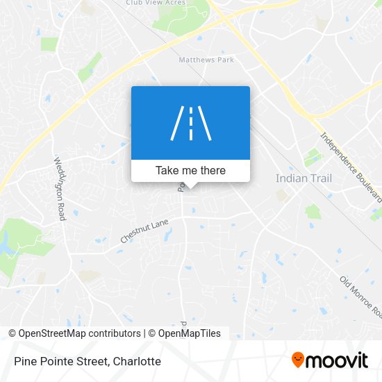 Mapa de Pine Pointe Street