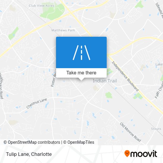 Mapa de Tulip Lane