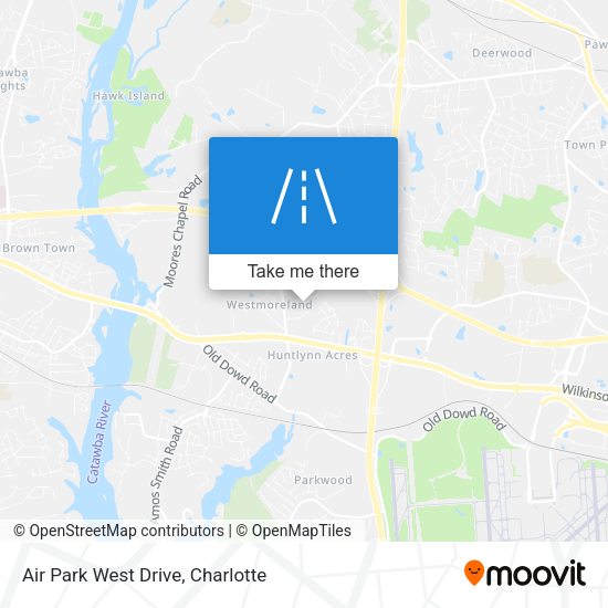 Air Park West Drive map