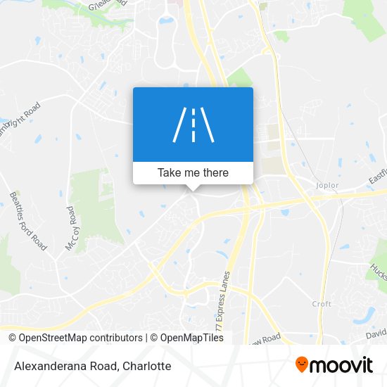 Mapa de Alexanderana Road