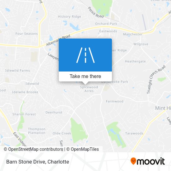 Mapa de Barn Stone Drive