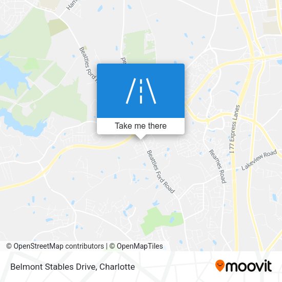 Mapa de Belmont Stables Drive