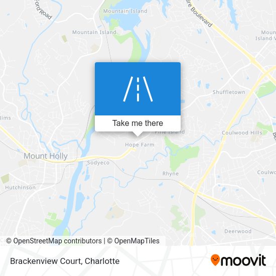 Mapa de Brackenview Court