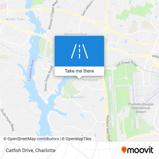 Catfish Drive map