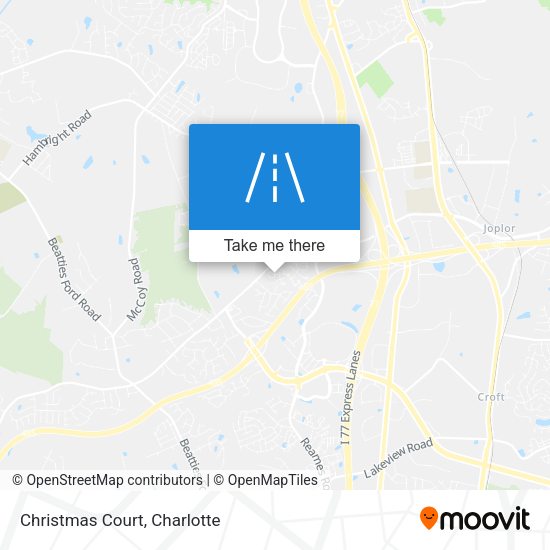 Mapa de Christmas Court