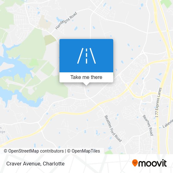 Mapa de Craver Avenue