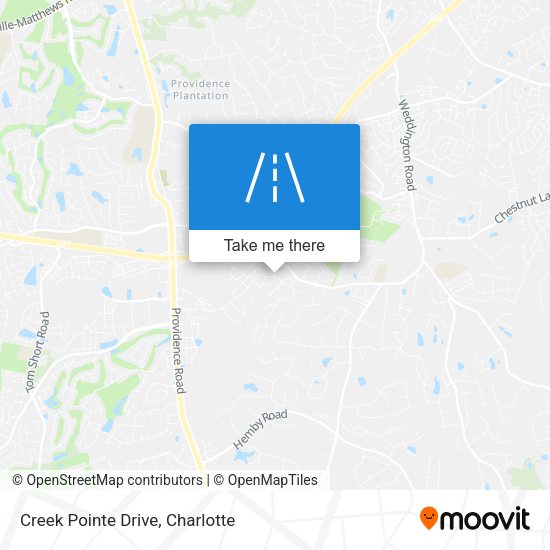 Mapa de Creek Pointe Drive