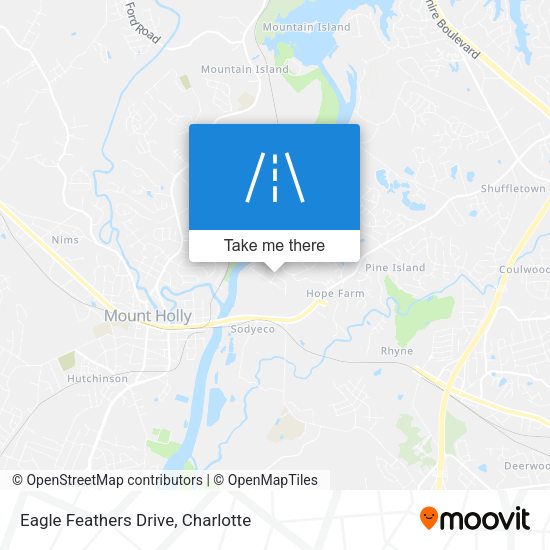 Eagle Feathers Drive map