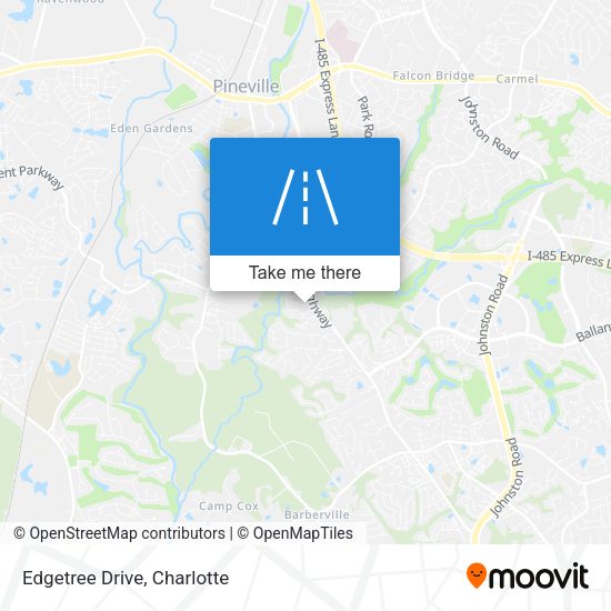 Edgetree Drive map