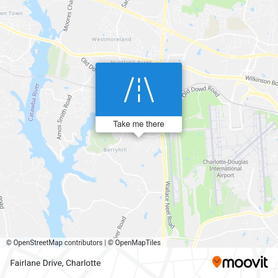 Mapa de Fairlane Drive
