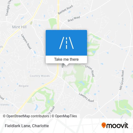 Mapa de Fieldlark Lane