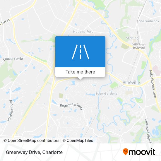 Mapa de Greenway Drive
