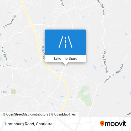 Mapa de Harrisburg Road