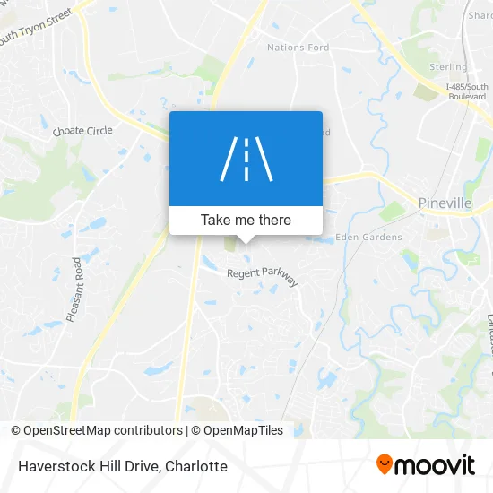 Mapa de Haverstock Hill Drive
