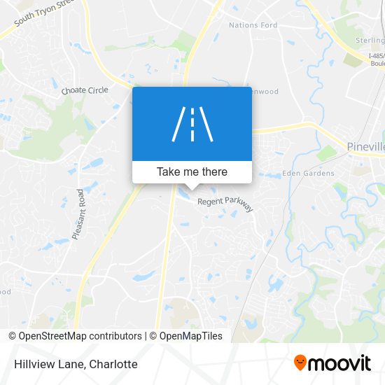 Mapa de Hillview Lane