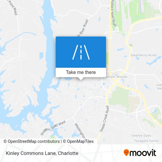Kinley Commons Lane map