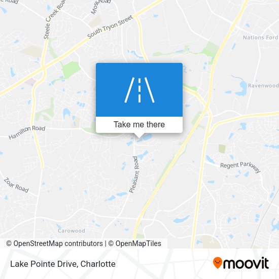 Lake Pointe Drive map