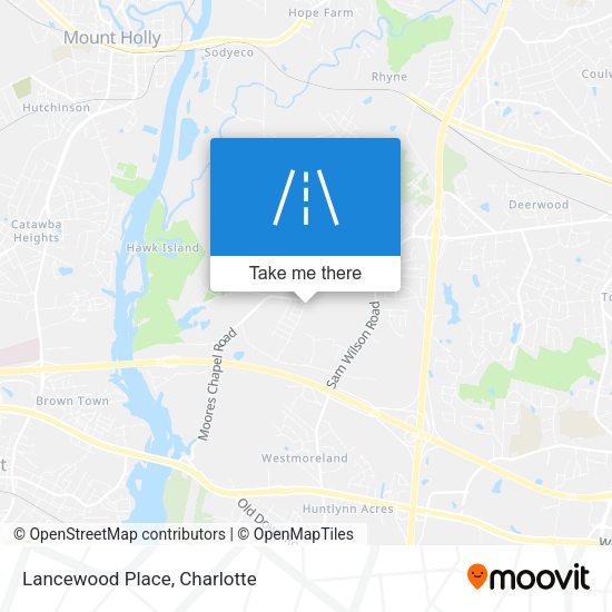Mapa de Lancewood Place