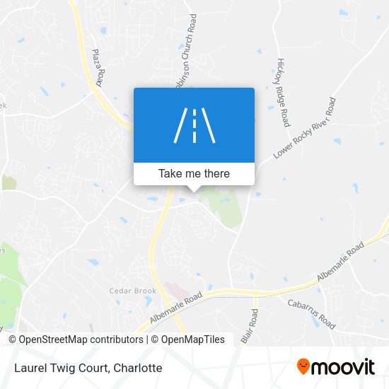 Laurel Twig Court map
