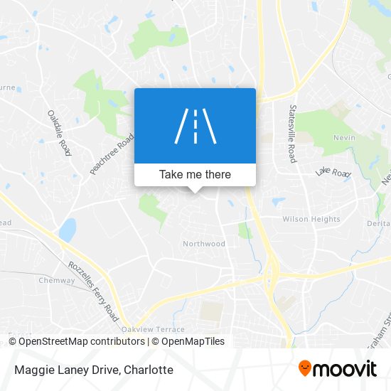 Maggie Laney Drive map